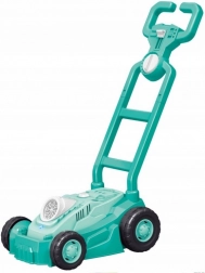 Kék buborékfújó fűnyíró