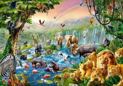 JUNGLE RIVER 500 darabos puzzle (CASTORLAND)