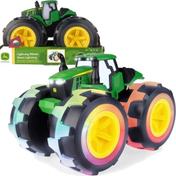 John Deere Monster Treads traktor Lightning Wheels fénnyel és hanggal