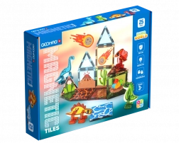 Geomag Magnetic Tiles Dino mágneses építőkészlet gyerekeknek