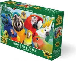 3D puzzle Mosolygó papagájok 100 darab