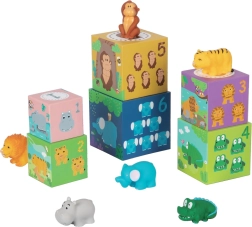 Safari állatkás kockák gyerekeknek a 2Kids Toys-tól