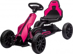 Baby Mix Speedster pedálos gyermek gokart, rózsaszín