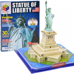 3D puzzle Szabadság-szobor – New York oktatási modellje (30 darab)