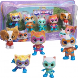 Disney Junior Super Kitties 5 figurás készlet – cicacsapat