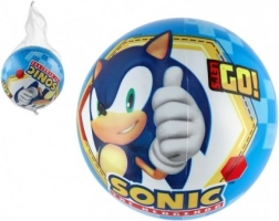 Gyerek labda SONIC 23 cm hálóban