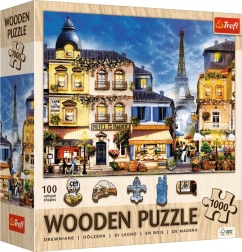 Fa puzzle TREFL Francia utca 1000 darab