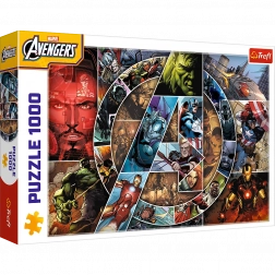 1000 darabos puzzle - Marvel Avengers hősök
