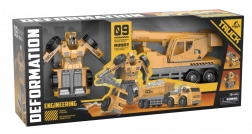 Átalakuló teherautó daru - robot