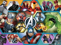 RAVENSBURGER Puzzle Avengers XXL 100 darabos