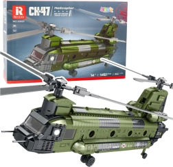 Katonai helikopter építőkészlet CH-47 CHINOOK – 1451 darab