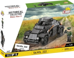 Sd.Kfz. 222 építőkészlet összeállítása