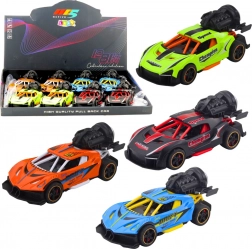 Sportautó fény-, hang- és füsthatásokkal