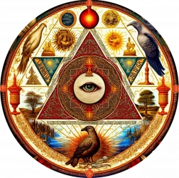 Fa puzzle Az univerzum szeme XL – 505 darab a Wooden City-től