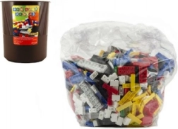 Kosár tele CHEVA kockákkal – nagy építőkészlet 6 éves kortól