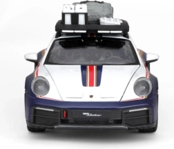Fém autómodell 1:24 Porsche 911 Dakar Roughroads kék
