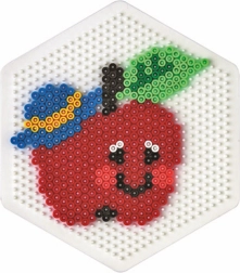 Vasalható gyöngyökhöz való hatszög alakú alaplap 5 mm