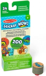 DINOSAURUSZOS matricautántöltő a MELISSA & DOUG Sticker WOW!-hoz