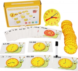 Időtanulás segédeszköz - Órák és kártyák
