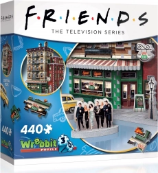 3D puzzle WREBBIT Jóbarátok Central Perk – 440 darab