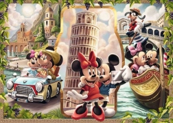 RAVENSBURGER Puzzle Mickey és Minnie nyaraláson 1000 darab