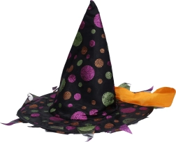Karneválszett – boszorkánysapka