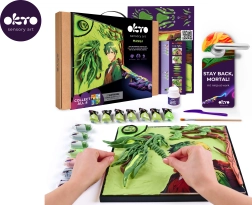 Okto kreatív manga készlet – Föld elem 30 × 40 cm