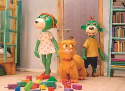 Puzzle Treflíci cicával 20 darabos