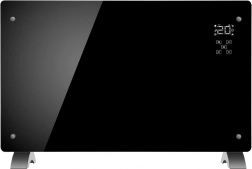 üveg konvektoros radiátor Wi‑Fi‑vel MalTec CH7000DWB 2000 W