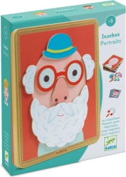 mágneses készlet INZEBOX Vidám arcok a DJECO-tól