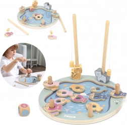 fából készült mágneses horgászjáték POLARB a VIGA-tól