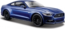 Kompozit autómodell Ford Mustang GT 2015 1:24, kék