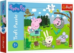 Puzzle Trefl Peppa Pig Erdei Kaland 30 darabos