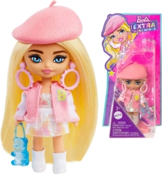 Barbie Extra Mini Minis Rózsaszín Baba