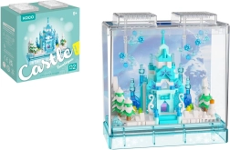 KOCO mini építőkészlet – téli kastély, 381 darab