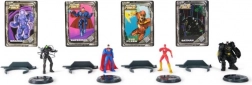 DC METAL FORCE figurakészlet: Brainiac vs. Batman, Superman és Flash (5 cm)