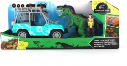 Dínós játékautó készlet