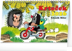 Az asztali naptár Kisvakond 2026