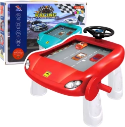 Kézi vezetési szimulátor – piros oktatóasztal