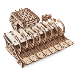 Ugears fából készült mechanikus hangszer modell Celesta