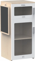 Fa hűtő Viga krétatáblával