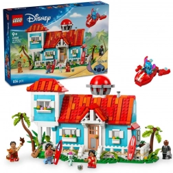lego disney Lilo és Stitch tengerparti háza