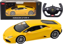 Rastar RC autó 1:14 Lamborghini Huracan sárga