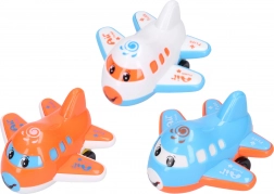 3 darabos lendkerekes repülőgép készlet, 9 cm