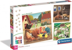 Puzzle Pillanat a Farmon 3x48 darab