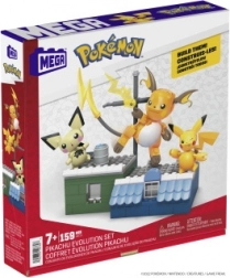 Mega Construx Pokémon Pikachu evolúciós készlet