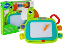 Mágneses rajztábla ló alakban hangokkal és bélyegzőkkel