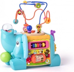 Oktató elefánt – interaktív készségfejlesztő játék 1+ éveseknek