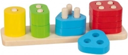 Goki motorikus fa játék – színek és formák