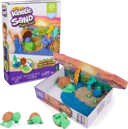 Kinetic Sand Project Planet – tengeri teknősök – környezetbarát játékszett